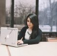 Student at Computer