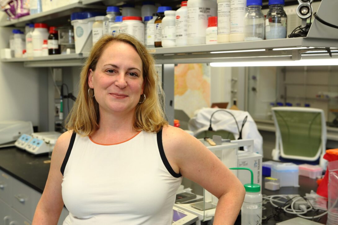 Picture of a Fellow posing in a lab setting