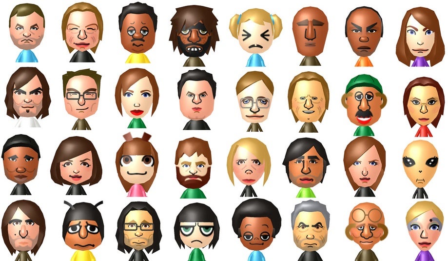 Various Nintendo Mii Characters