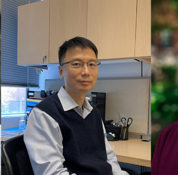 Pictures of three of the winning faculty 